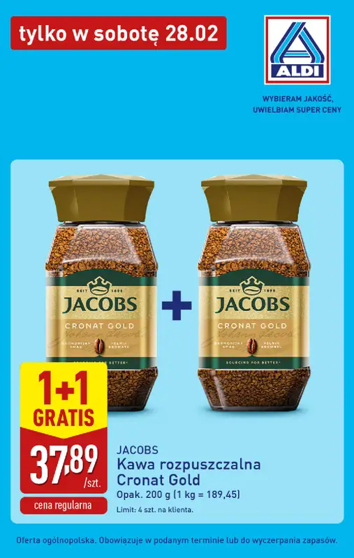 Aldi - gazetka promocyjna Najlepsze oferty na sobotę w Aldi!   - strona 3