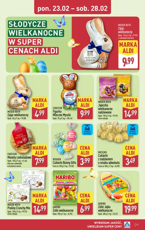 Aldi - gazetka promocyjna Weekend super cen w Aldi! od czwartku 26.02 do soboty 28.02 - strona 11