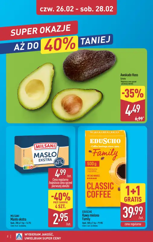Aldi - gazetka promocyjna Weekend super cen w Aldi!   - strona 2