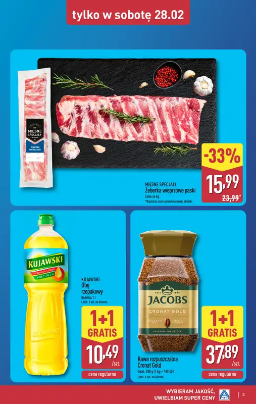 Aldi - gazetka promocyjna Weekend super cen w Aldi!   - strona 3