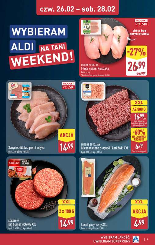 Aldi - gazetka promocyjna Weekend super cen w Aldi! od czwartku 26.02 do soboty 28.02 - strona 7