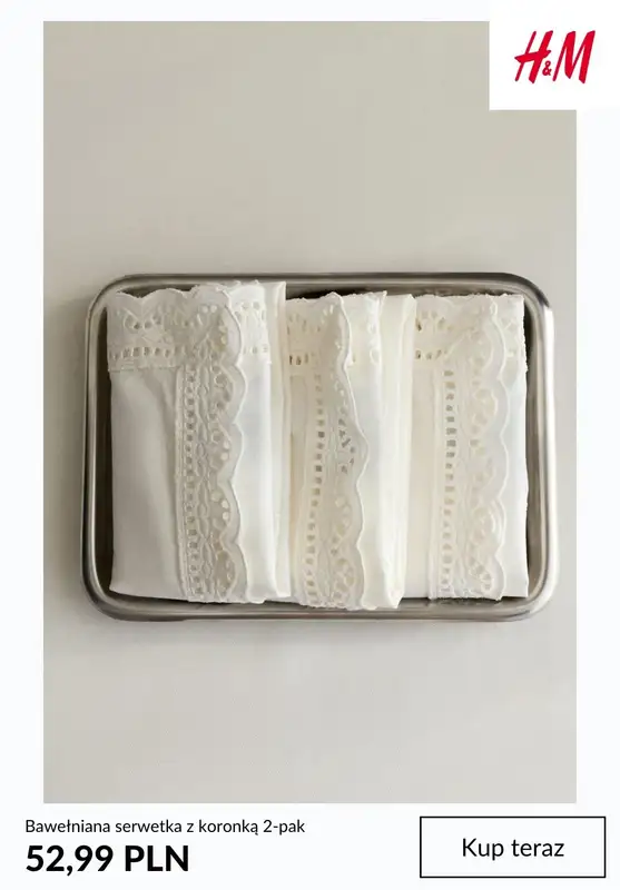 H&M - gazetka promocyjna HOME: śródziemnomorski stół od piątku 20.02  - strona 5