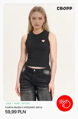 Cropp - gazetka promocyjna -20% na wybrane produkty przy zakupie 3 produktów od piątku 20.02  - strona 7