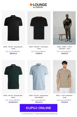 Lounge by Zalando - gazetka promocyjna Do -71% BOSS - Mężczyźni od piątku 20.02 do poniedziałku 23.02 - strona 5