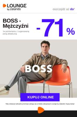 Lounge by Zalando - gazetka promocyjna Do -71% BOSS - Mężczyźni od piątku 20.02 do poniedziałku 23.02