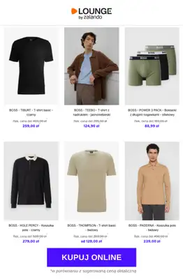Lounge by Zalando - gazetka promocyjna Do -71% BOSS - Mężczyźni od piątku 20.02 do poniedziałku 23.02 - strona 10