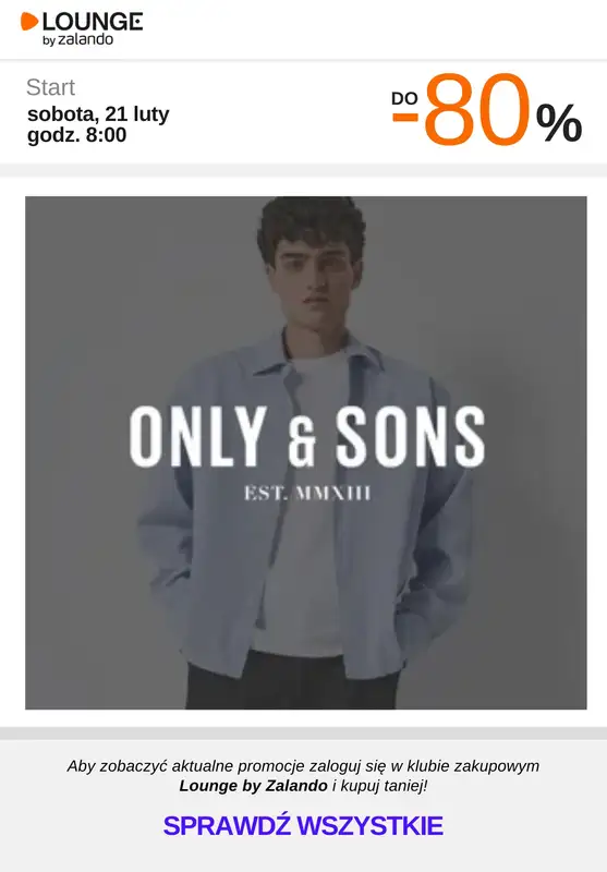 Lounge by Zalando - gazetka promocyjna Do -80% promocje na wybrane marki na WEEKEND! od soboty 21.02 do niedzieli 22.02 - strona 5