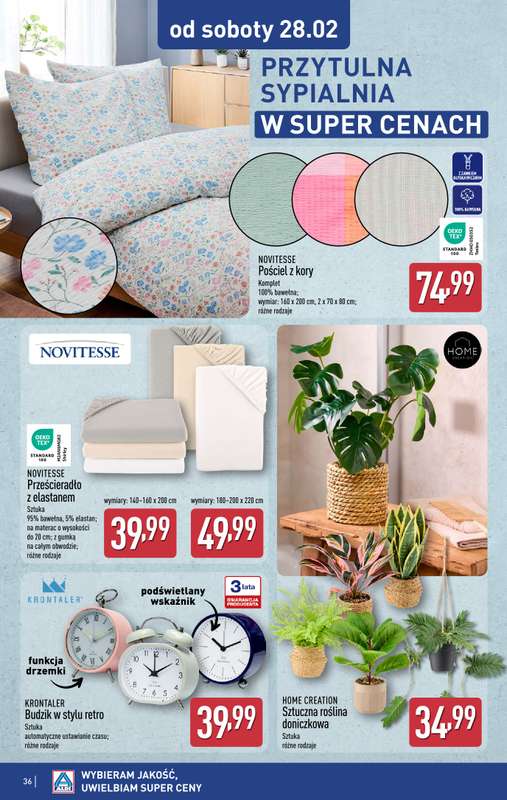 Aldi - gazetka promocyjna Pełny katalog! od poniedziałku 23.02 do soboty 28.02 - strona 36