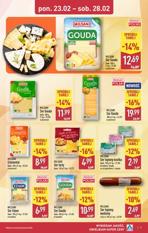 Aldi - gazetka promocyjna Pełny katalog! od poniedziałku 23.02 do soboty 28.02 - strona 9