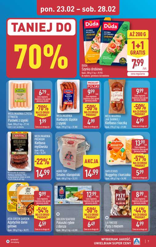 Aldi - gazetka promocyjna Pełny katalog! od poniedziałku 23.02 do soboty 28.02 - strona 7