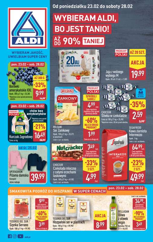 Aldi - gazetka promocyjna Pełny katalog! od poniedziałku 23.02 do soboty 28.02