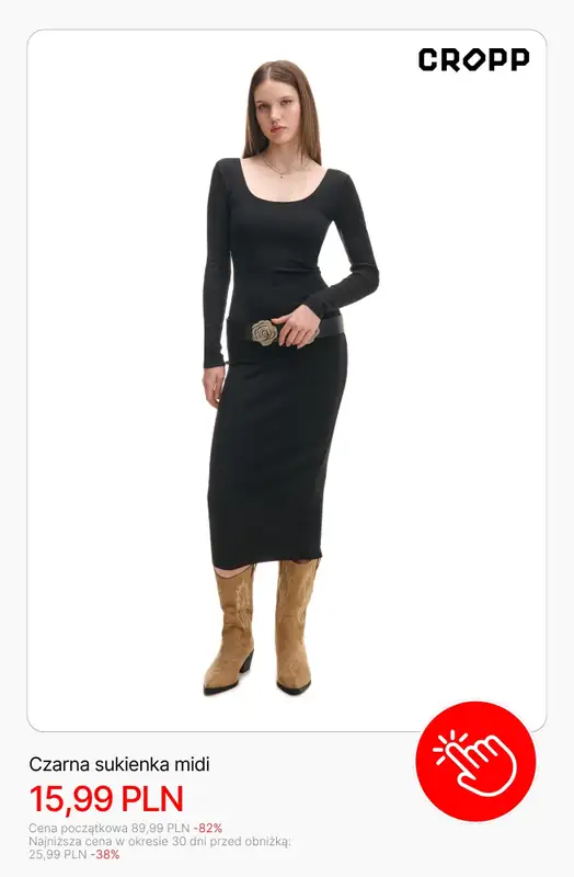 Cropp - gazetka promocyjna Sukienki w supercenach! od soboty 21.02  - strona 5