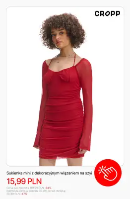 Cropp - gazetka promocyjna Sukienki w supercenach! od soboty 21.02  - strona 13