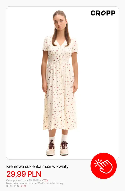 Cropp - gazetka promocyjna Sukienki w supercenach! od soboty 21.02  - strona 6
