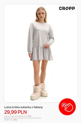 Cropp - gazetka promocyjna Sukienki w supercenach! od soboty 21.02  - strona 8