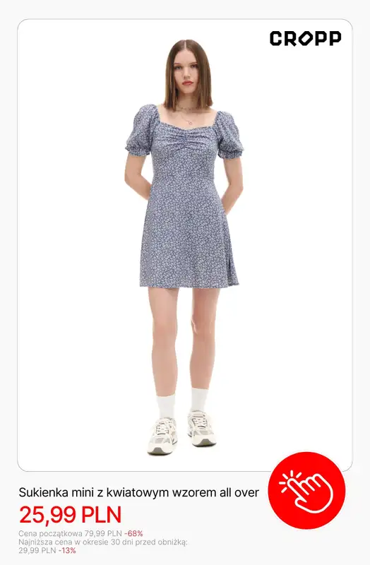 Cropp - gazetka promocyjna Sukienki w supercenach! od soboty 21.02  - strona 11