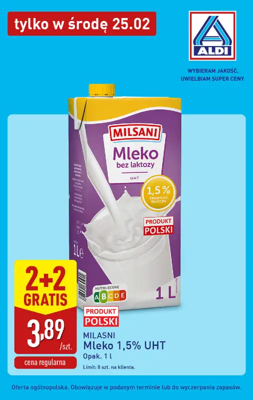Aldi - gazetka promocyjna Najlepsze oferty na środę w Aldi! od środy 25.02 do środy 25.02 - strona 4
