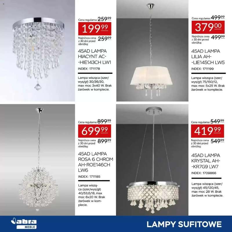 Abra Meble - gazetka promocyjna Cenowy efekt WOW od piątku 20.02 do poniedziałku 09.03 - strona 4