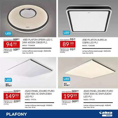 45ID PLAFON OPERA LED C 24W 4000K 03635 PL1
