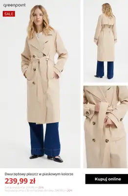 Greenpoint - gazetka promocyjna Wiosenne kurtki i płaszcze do -60% od piątku 20.02  - strona 2