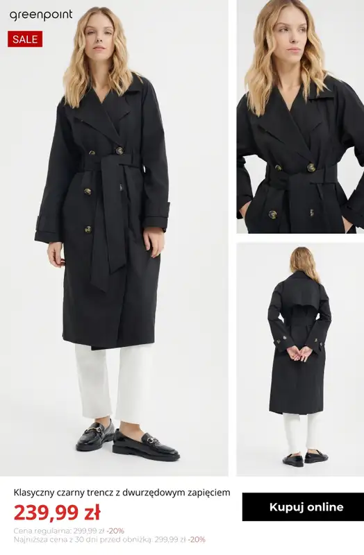Greenpoint - gazetka promocyjna Wiosenne kurtki i płaszcze do -60% od piątku 20.02  - strona 5