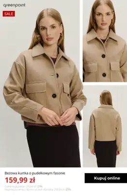 Greenpoint - gazetka promocyjna Wiosenne kurtki i płaszcze do -60% od piątku 20.02  - strona 6