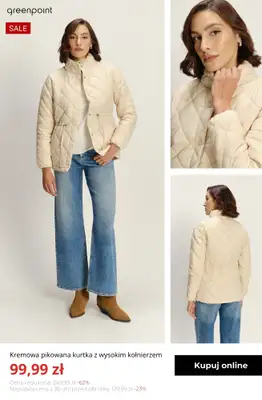 Greenpoint - gazetka promocyjna Wiosenne kurtki i płaszcze do -60% od piątku 20.02  - strona 3