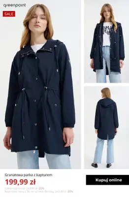 Greenpoint - gazetka promocyjna Wiosenne kurtki i płaszcze do -60% od piątku 20.02  - strona 10