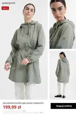 Greenpoint - gazetka promocyjna Wiosenne kurtki i płaszcze do -60% od piątku 20.02  - strona 13