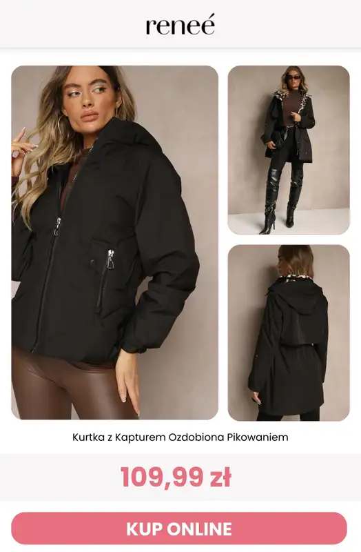 Renee - gazetka promocyjna Kurtki na nowy sezon! od piątku 20.02 do niedzieli 01.03 - strona 9