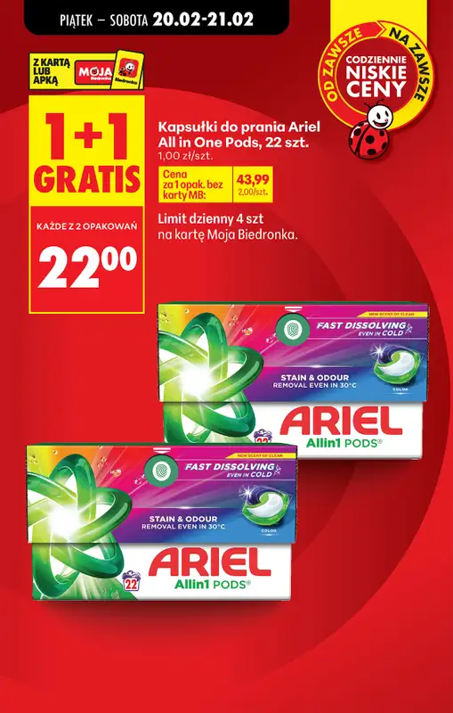 Biedronka - gazetka promocyjna Tani weekend od piątku 20.02 do soboty 21.02 - strona 5