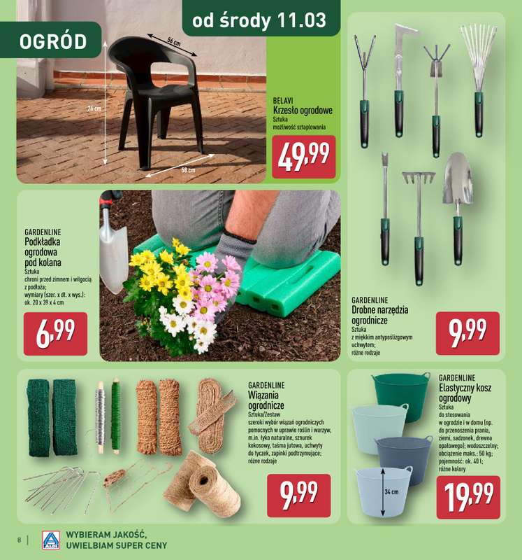 Aldi - gazetka promocyjna Katalog ogrodowy Aldi! od środy 25.02 do soboty 28.02 - strona 8