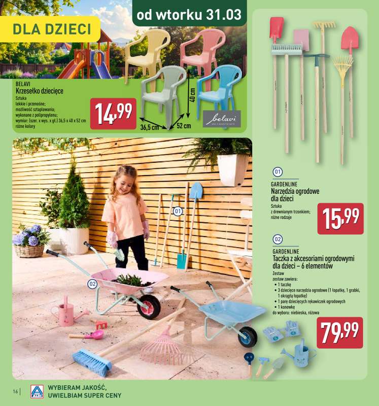 Aldi - gazetka promocyjna Katalog ogrodowy Aldi! od środy 25.02 do soboty 28.02 - strona 16