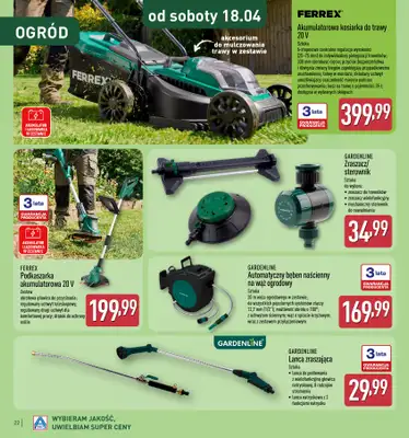 Aldi - gazetka promocyjna Katalog ogrodowy Aldi! od środy 25.02 do soboty 28.02 - strona 22