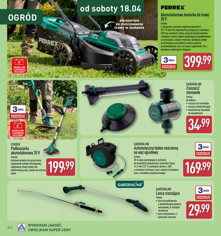 Aldi - gazetka promocyjna Katalog ogrodowy Aldi! od środy 25.02 do soboty 28.02 - strona 22