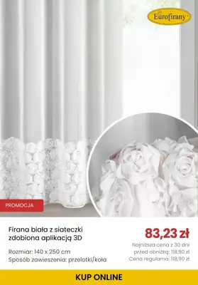 BEST SALE - gazetka promocyjna Eurofirany | Do -30% na firany od piątku 20.02 do czwartku 05.03 - strona 10