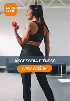 Temu - gazetka promocyjna Akcesoria i sprzęt fitness od piątku 20.02 