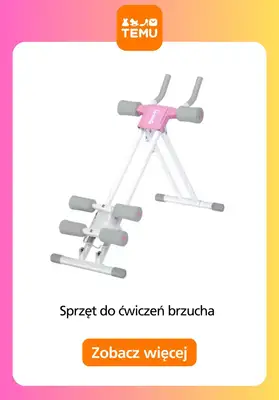 Temu - gazetka promocyjna Akcesoria i sprzęt fitness od piątku 20.02  - strona 7