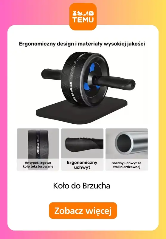 Temu - gazetka promocyjna Akcesoria i sprzęt fitness od piątku 20.02  - strona 5