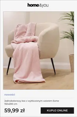 home&you - gazetka promocyjna Nowości w odcieniach różu od piątku 20.02 do niedzieli 01.03 - strona 5