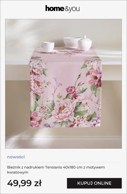 home&you - gazetka promocyjna Nowości w odcieniach różu od piątku 20.02 do niedzieli 01.03 - strona 7