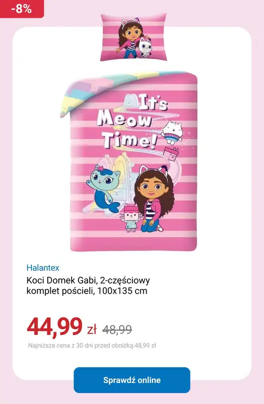 Smyk - gazetka promocyjna Tekstylia dziecięce do -50% od piątku 20.02  - strona 8