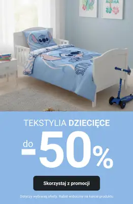 Smyk - gazetka promocyjna Tekstylia dziecięce do -50% od piątku 20.02 