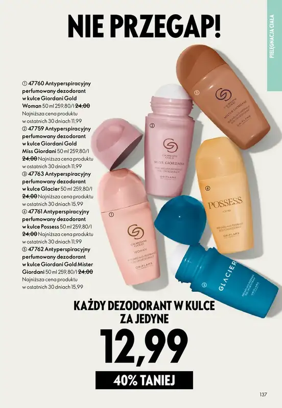 Oriflame - gazetka promocyjna Katalog 5/2026 od środy 25.03 do wtorku 14.04 - strona 137