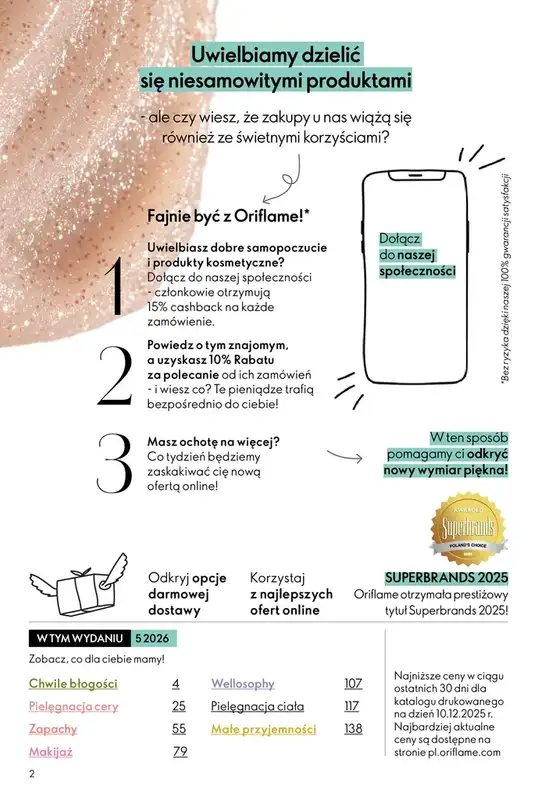 Oriflame - gazetka promocyjna Katalog 5/2026 od środy 25.03 do wtorku 14.04 - strona 2