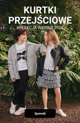 Smyk - gazetka promocyjna Kurtki przejścowe - kolekcja Wiosna 2026 od soboty 21.02 do soboty 28.02