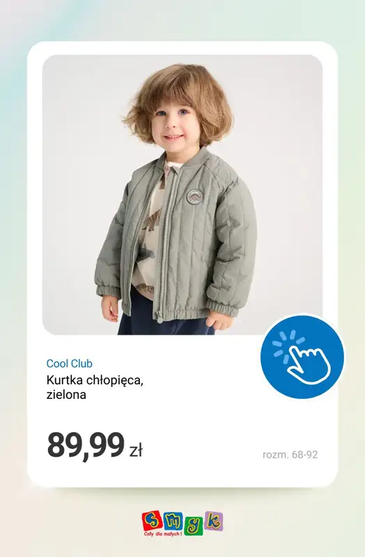 Smyk - gazetka promocyjna Kurtki przejścowe - kolekcja Wiosna 2026 od soboty 21.02 do soboty 28.02 - strona 19