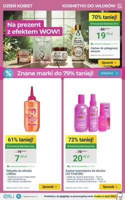 ERLI - gazetka promocyjna Dzień Kobiet – prezenty do -79% taniej! od poniedziałku 23.02 do niedzieli 01.03 - strona 5