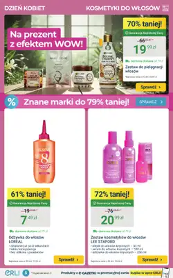 ERLI - gazetka promocyjna Dzień Kobiet – prezenty do -79% taniej! od poniedziałku 23.02 do niedzieli 01.03 - strona 5