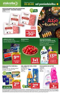 Stokrotka - gazetka promocyjna Gazetka Supermarket od poniedziałku 23.02 do środy 25.02